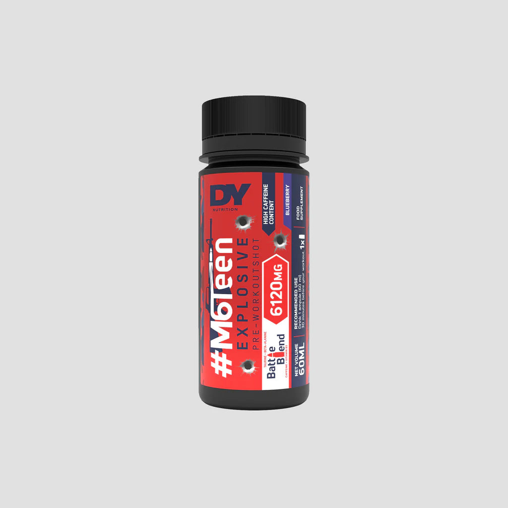 Pre-workout lichid #M6teen, shot 12x60ml