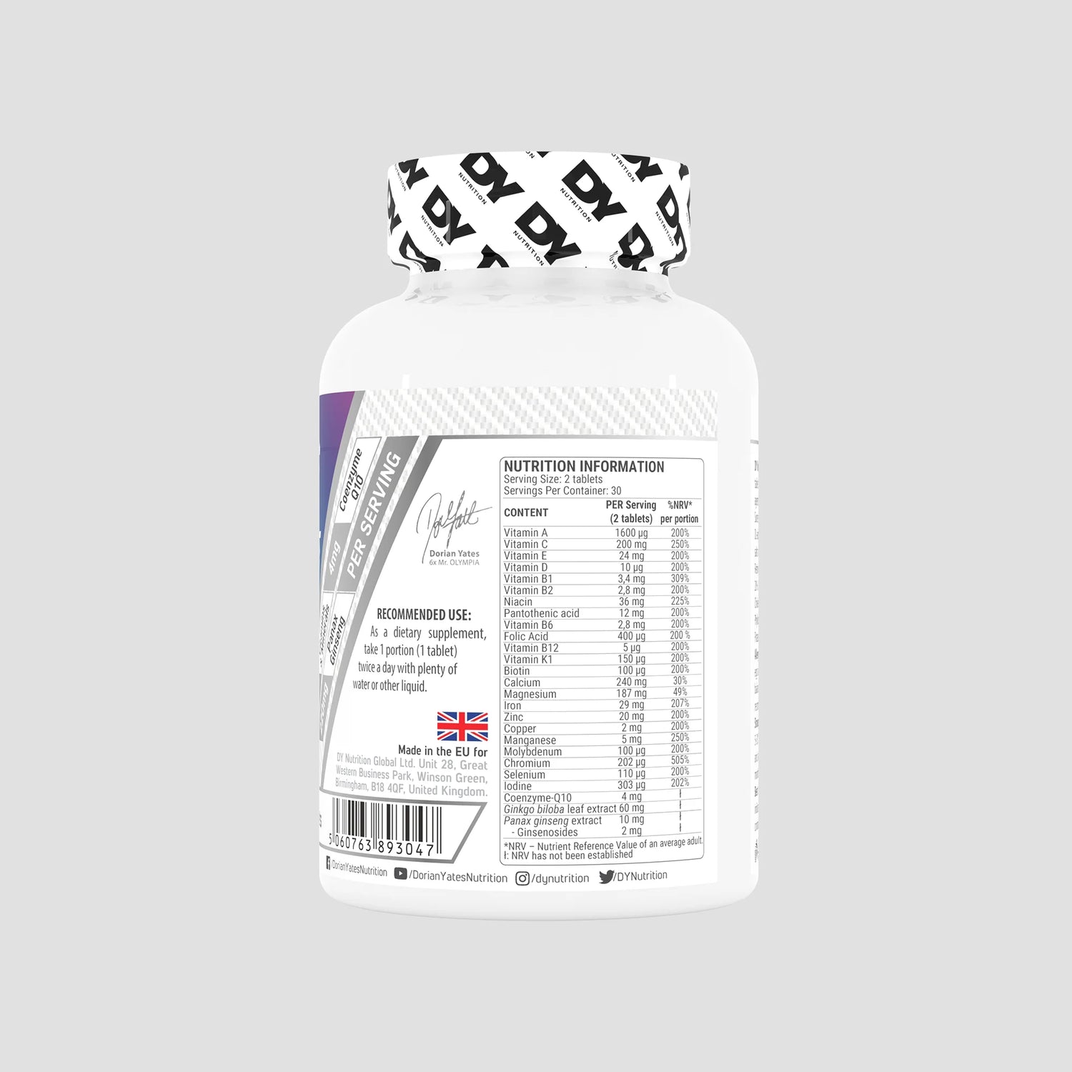 Complex de multivitamine, 60 de tablete