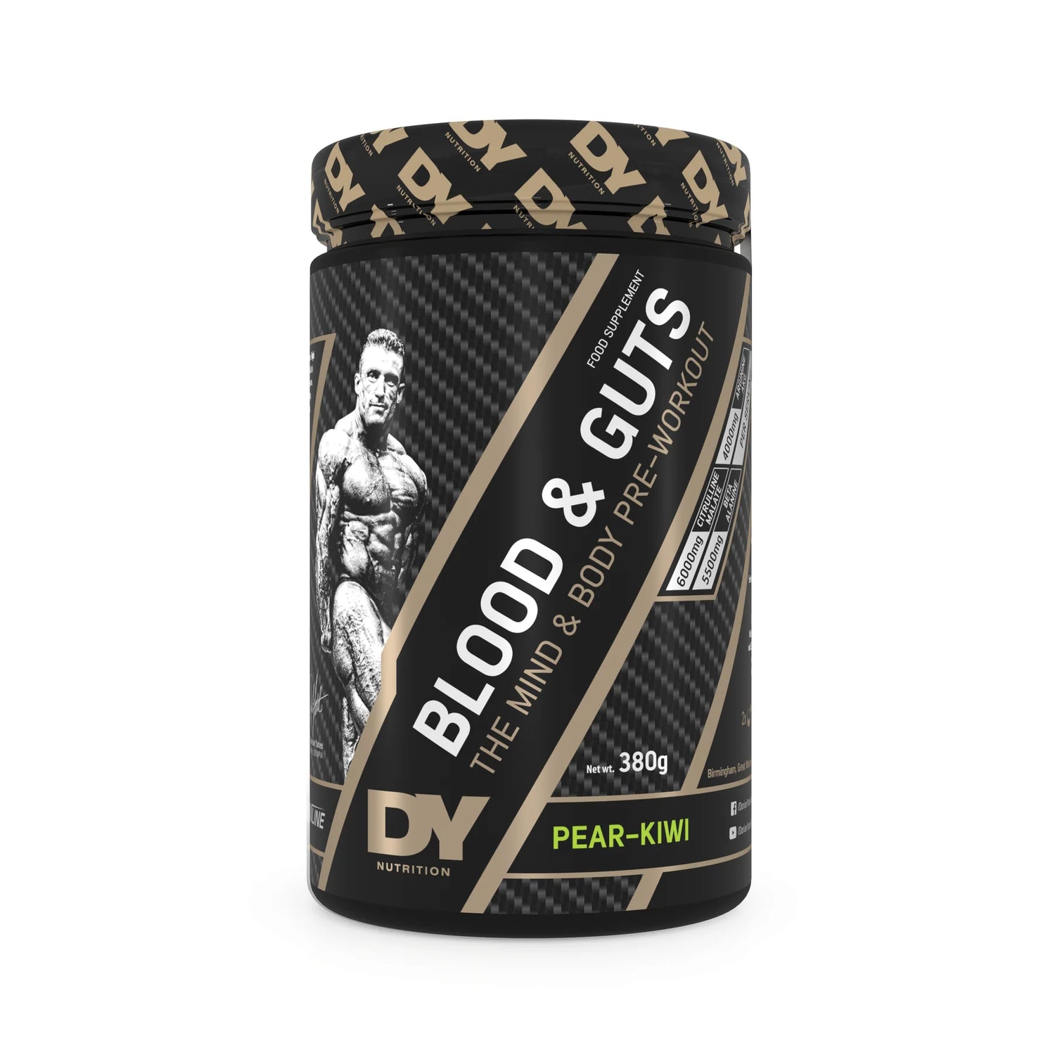 Blood & Guts Pre-Workout 380g 20 de Porții
